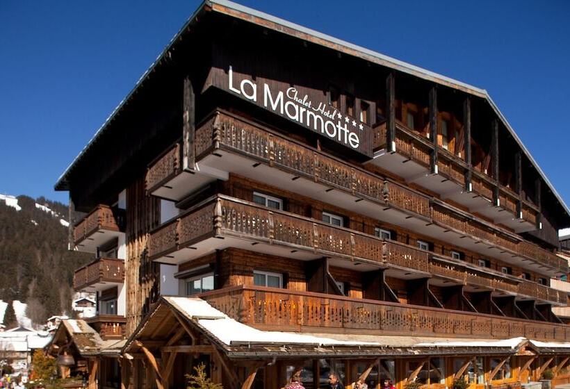 호텔 Chalethôtel La Marmotte, La Tapiaz & Spa, The Originals Relais