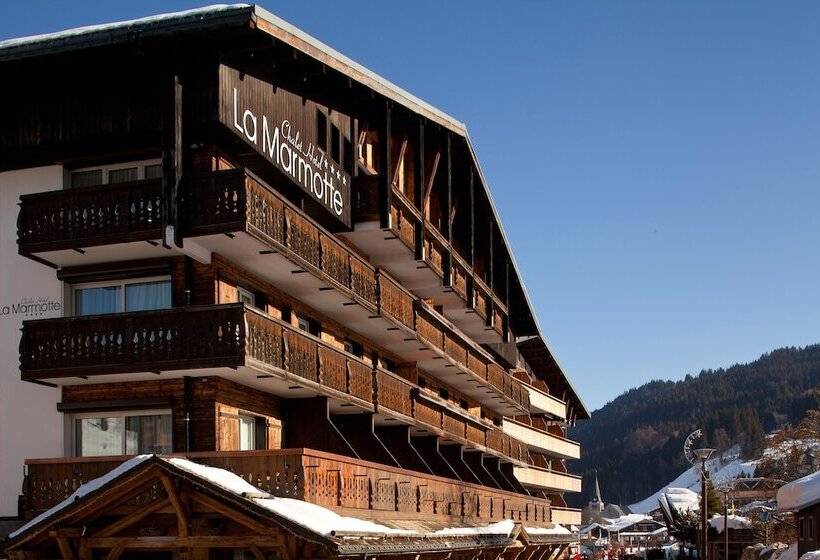 호텔 Chalethôtel La Marmotte, La Tapiaz & Spa, The Originals Relais