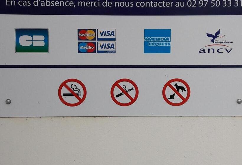 ホテル Hôtel Ker Noyal Quiberon Plage