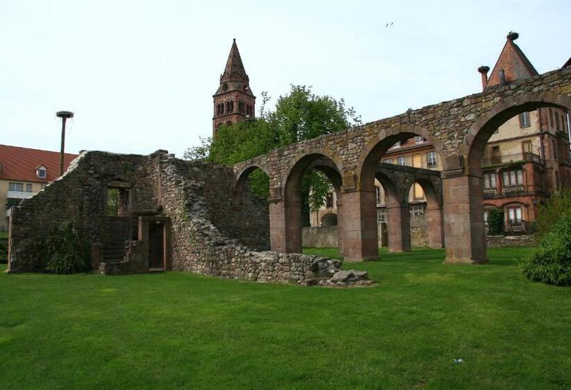 בית מלון כפרי Hôtel Restaurant La Cigogne