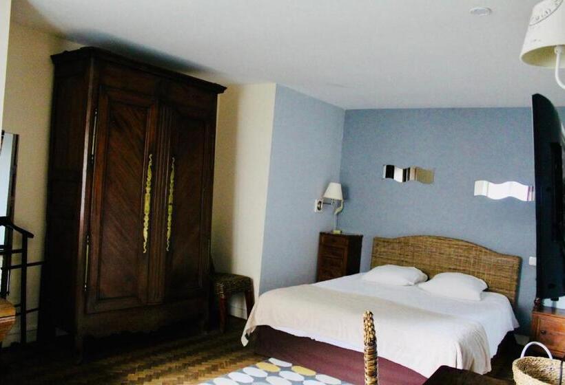 בית מלון כפרי La Halte Solognote   Hôtel Autonome  Restaurant 15min Parc Fédéral Lamotte