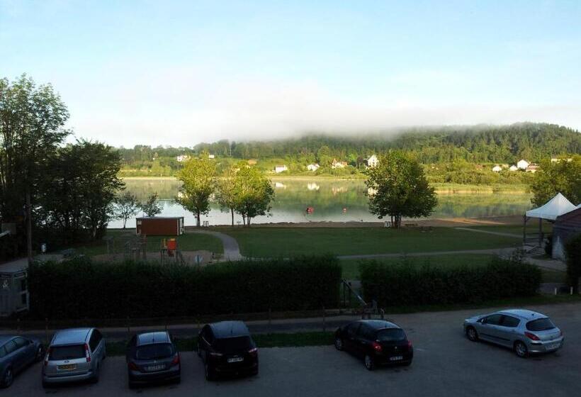 호텔 Restaurant La Chaumiere Du Lac