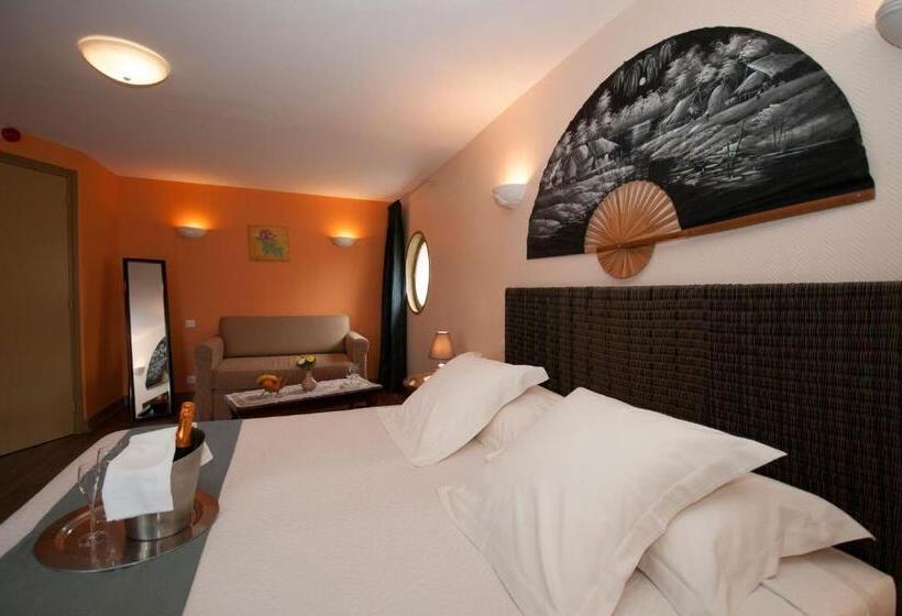 호텔 Logis Hôtel Restaurant Le Coq Hardi