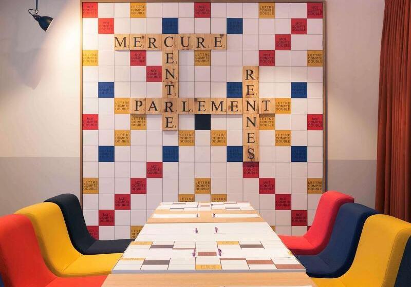 酒店 Mercure Rennes Centre Parlement