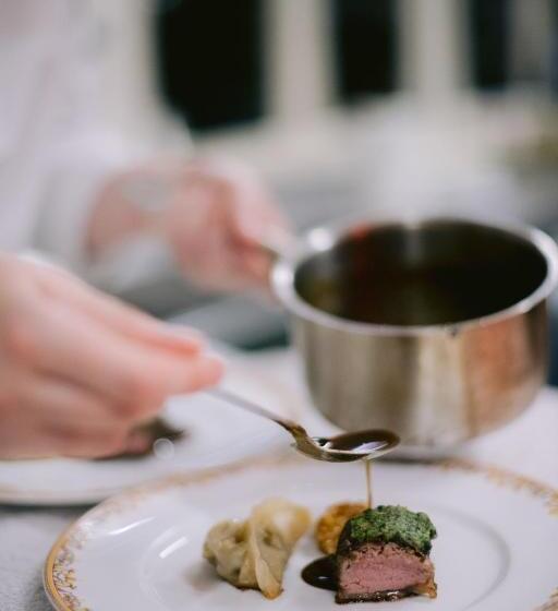 בית מלון כפרי Relais Et Chateaux La Bonne étape