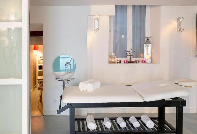 בית מלון כפרי Restaurant Le Dauphin Et Le Spa Du Prieuré