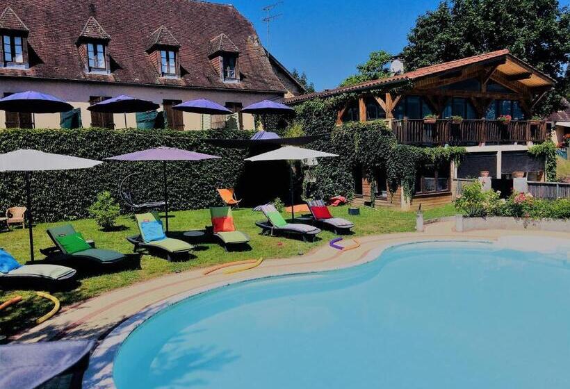 酒店 Hôtel Bien être Aux Cyprès De Marquay
