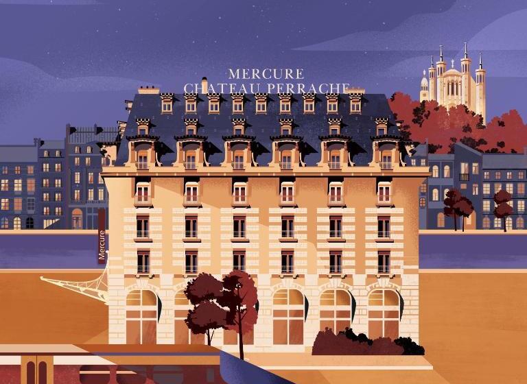 هتل Mercure Lyon Centre Château Perrache