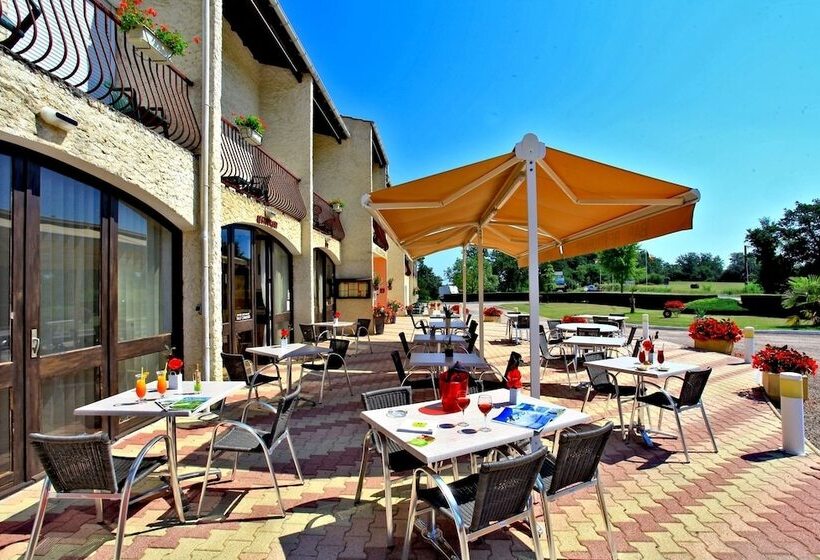酒店 Restaurant Logis Le Tropicana