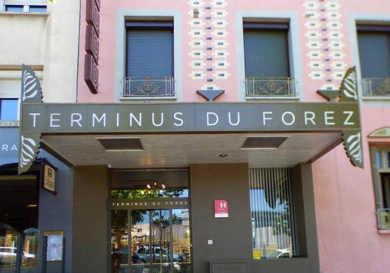 ホテル Terminus Du Forez Saint Etienne Centre Gare Chateaucreux