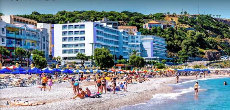 Отель Blue Sky City Beach