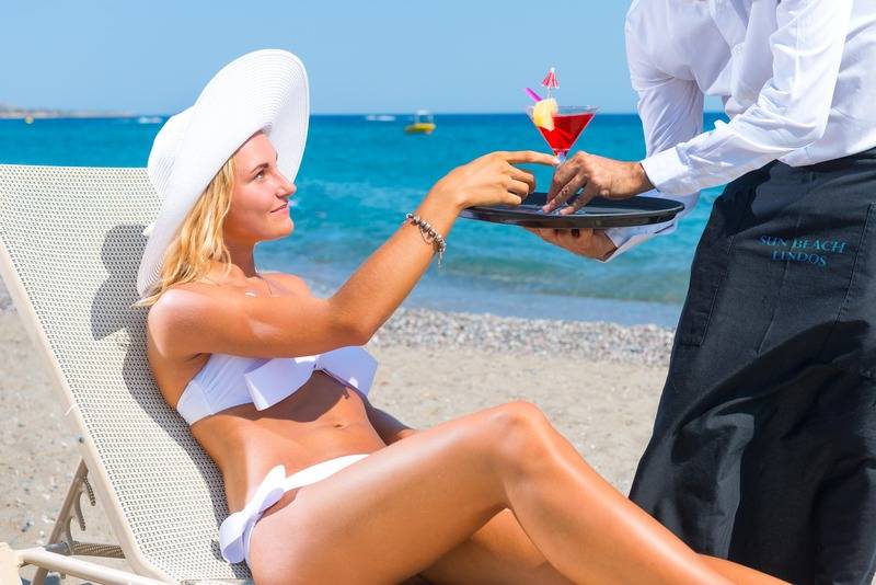 ホテル Sun Beach Lindos