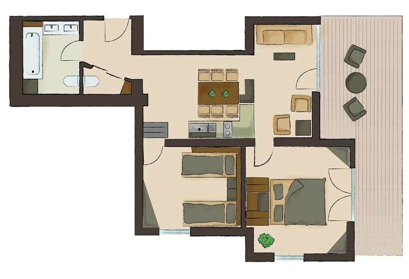 בית מלון כפרי Family Resort Rainer