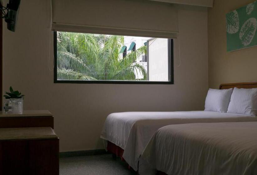 酒店 Olmeca Plaza Urban Express