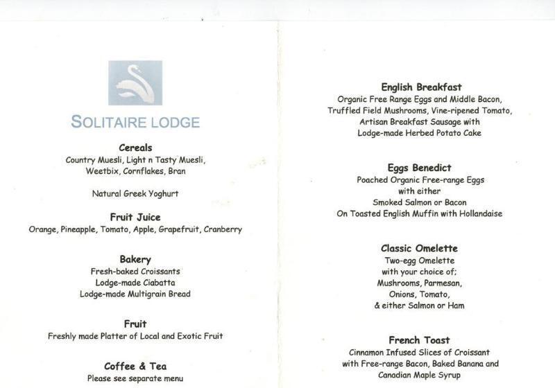 Отель Solitaire Lodge