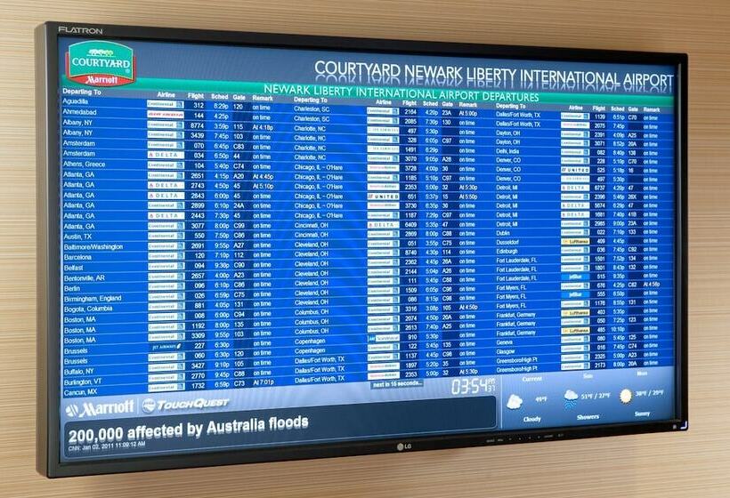 Отель Courtyard Newark Liberty International Airport