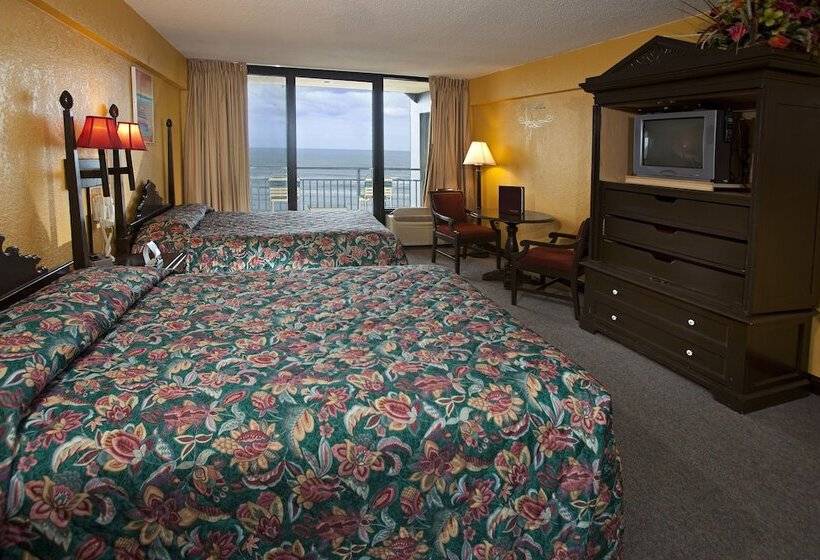 בית מלון כפרי Daytona Beach Hawaiian Inn
