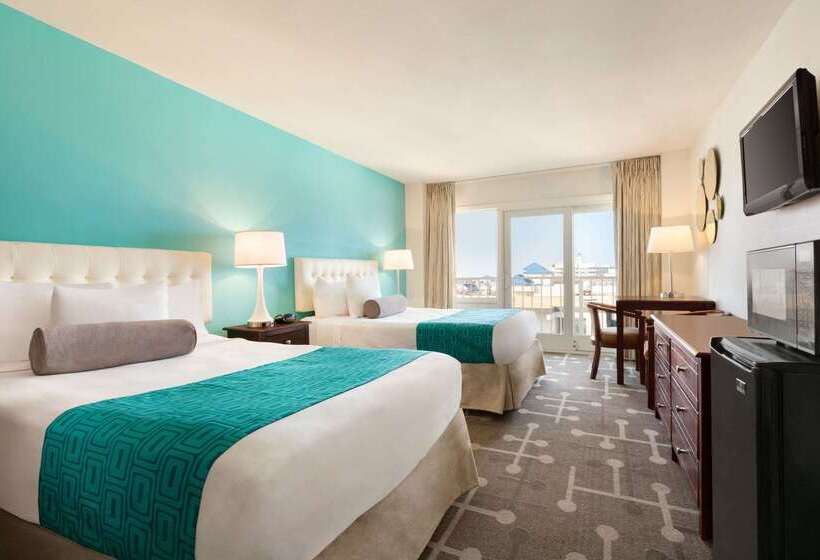فندق Howard Johnson Plaza  By Wyndham Ocean City Oceanfront