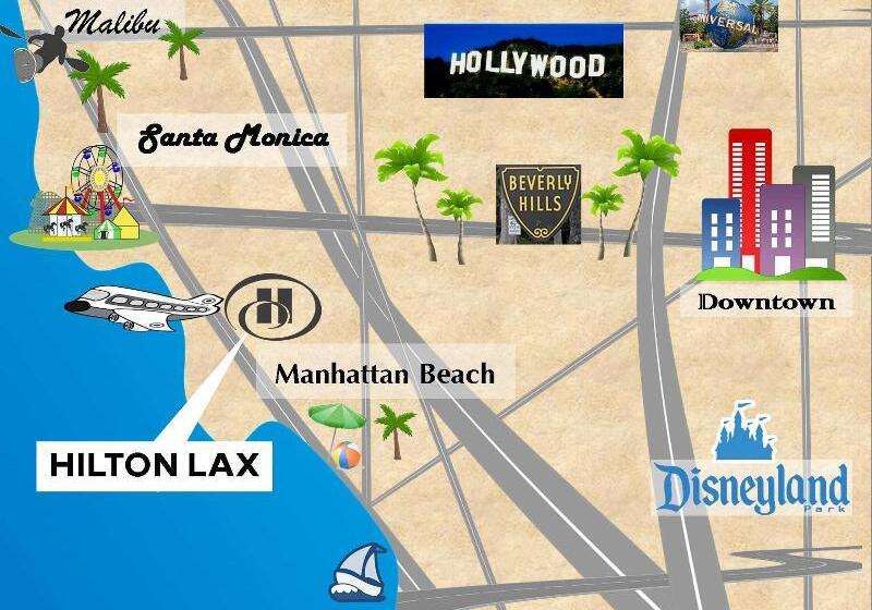 فندق Hilton Los Angeles Airport