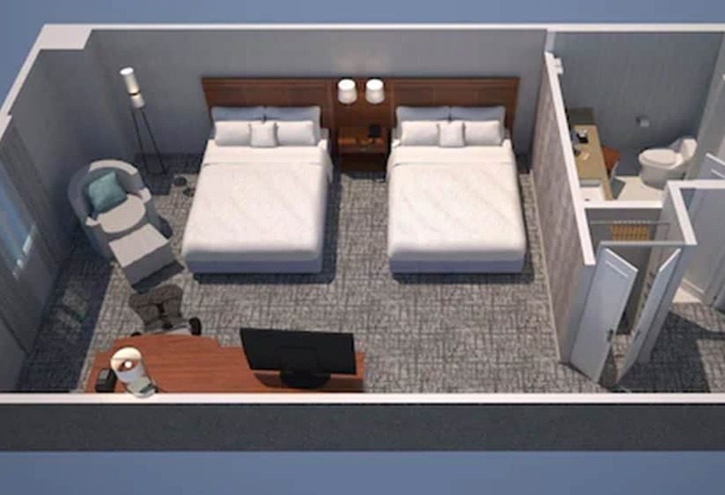 호텔 Courtyard By Marriott Detroit Downtown