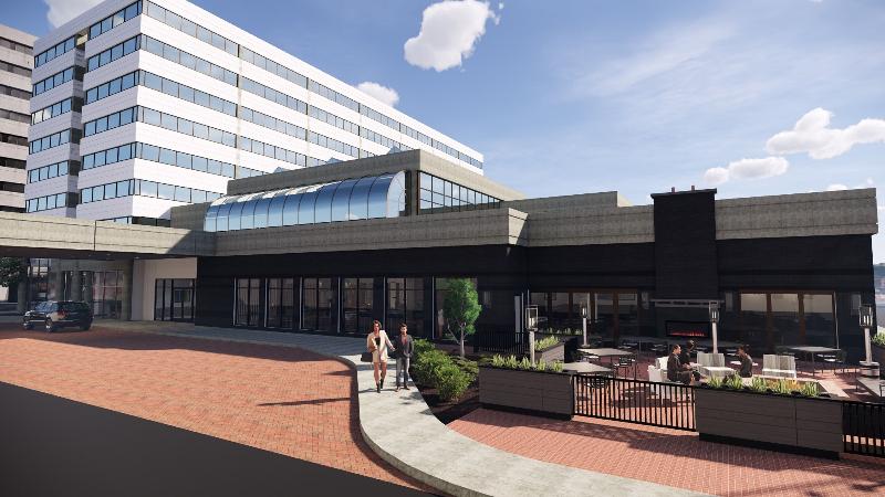 호텔 Doubletree By Hilton Canton Downtown