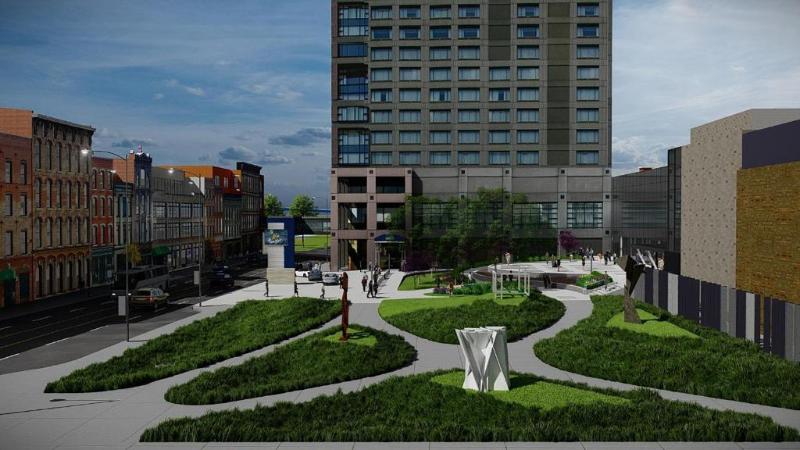 ホテル Hilton Garden Inn Toledo Downtown