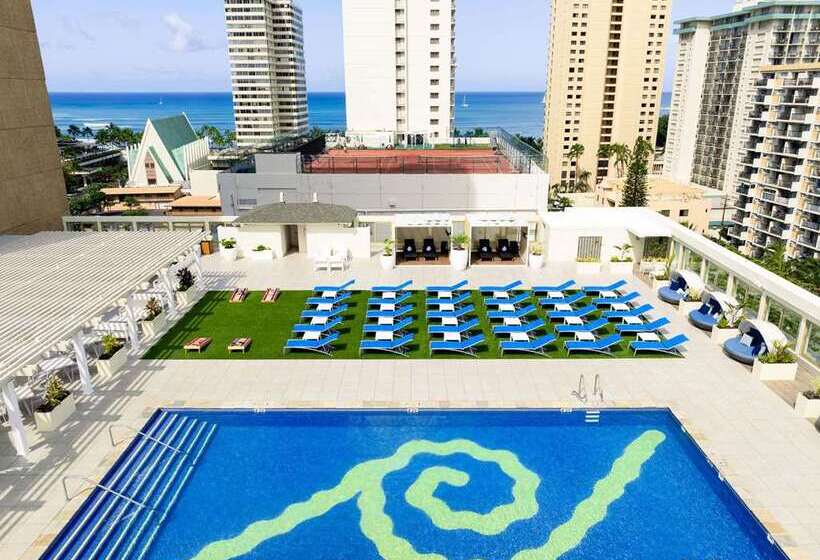 בית מלון כפרי Hilton Waikiki Beach Resort & Spa