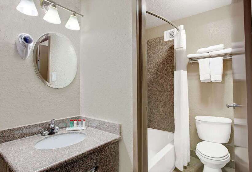 בית מלון כפרי Ramada By Wyndham Houston Intercontinental Airport South