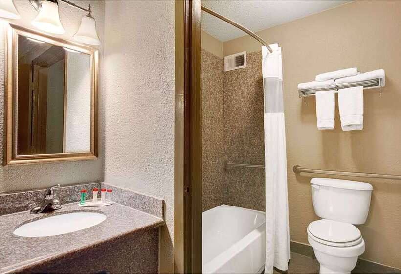 בית מלון כפרי Ramada By Wyndham Houston Intercontinental Airport South