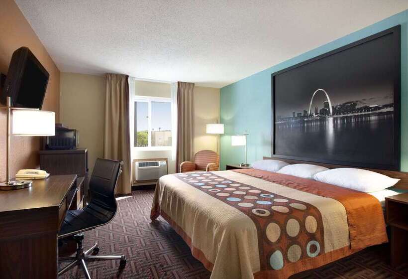 汽车旅馆  Super 8 By Wyndham Fairview Heightsst. Louis