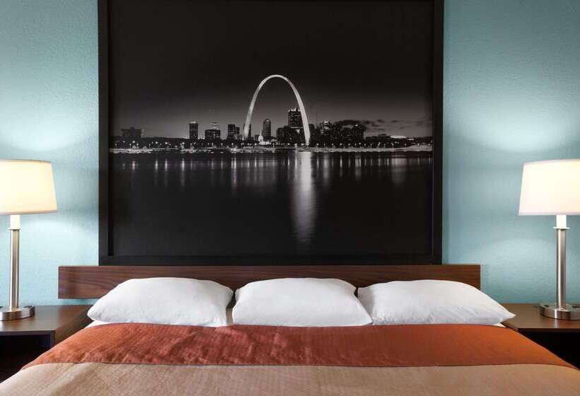 汽车旅馆  Super 8 By Wyndham Fairview Heightsst. Louis