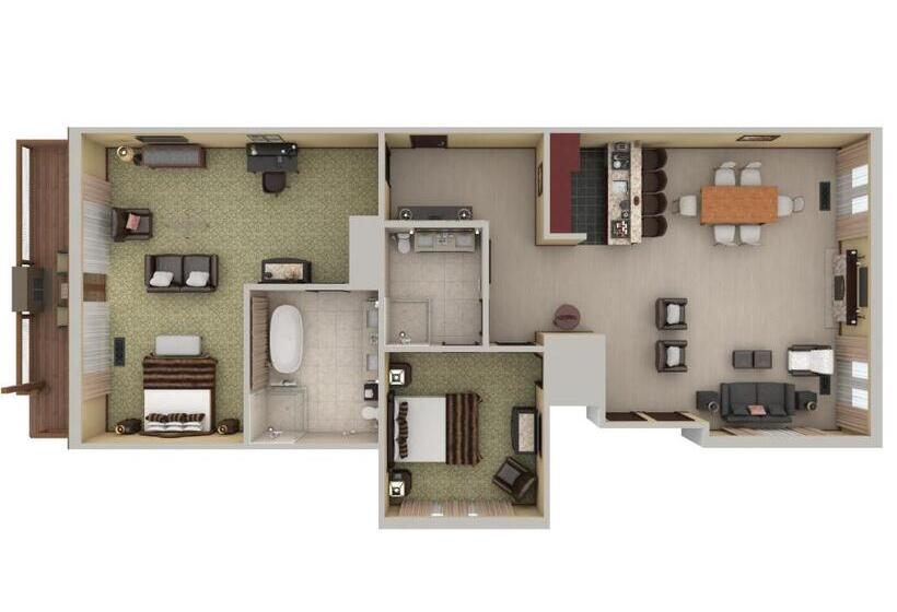 酒店 Rustic Inn Creekside