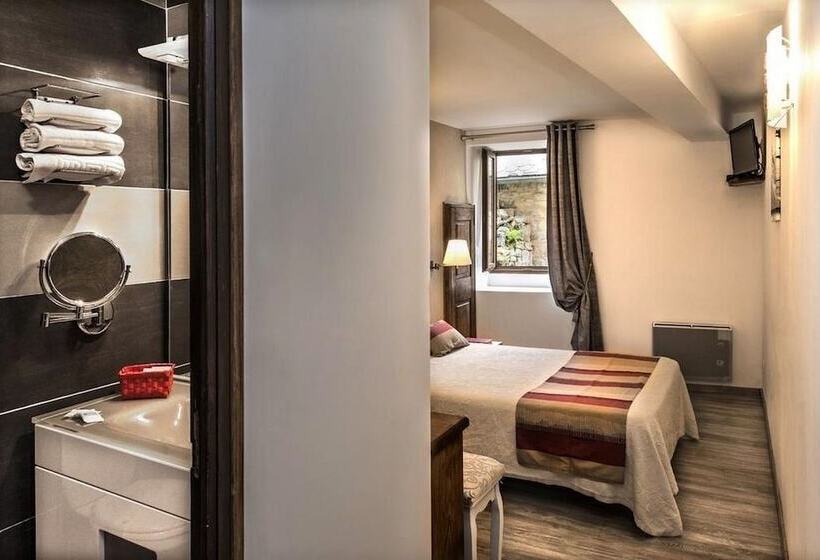 호텔 Logis Hôtel Restaurant Auberge De La Cascade