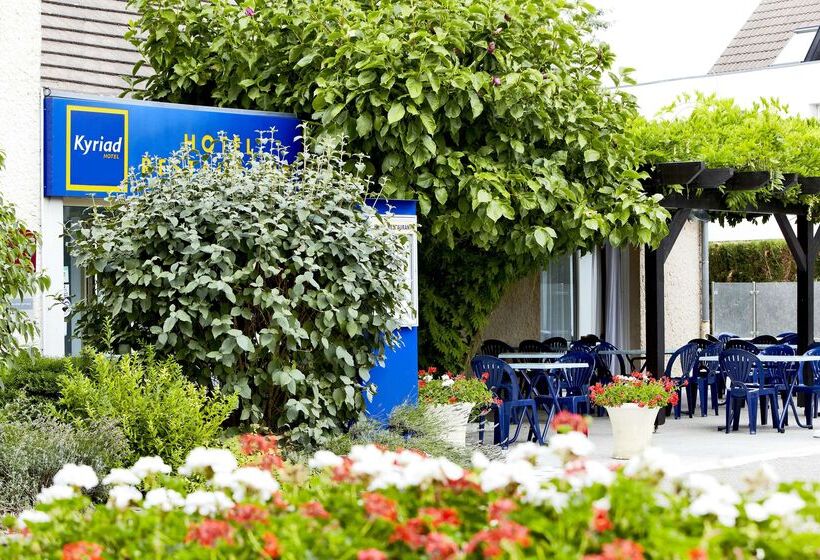 酒店 Hôtel Restaurant Kyriad Mulhouse Nord Illzach