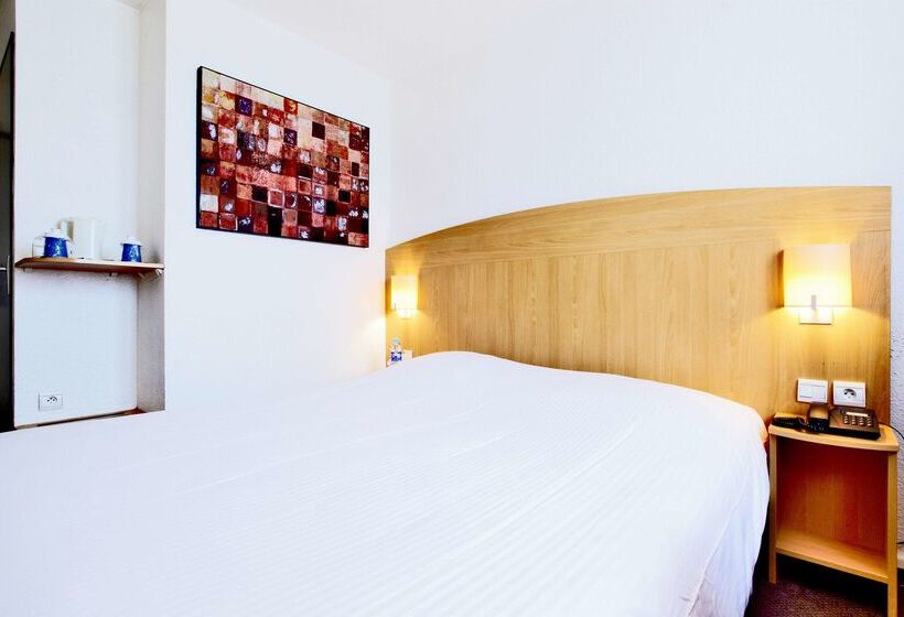 Отель Hôtel Restaurant Kyriad Mulhouse Nord Illzach