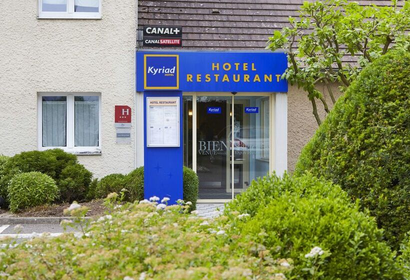 Отель Hôtel Restaurant Kyriad Mulhouse Nord Illzach
