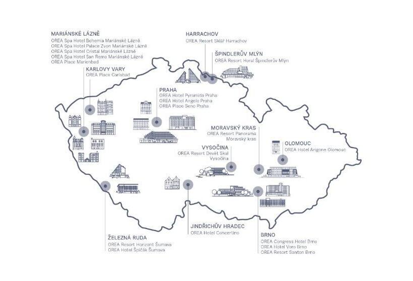 هتل Orea Resort Sklář Harrachov