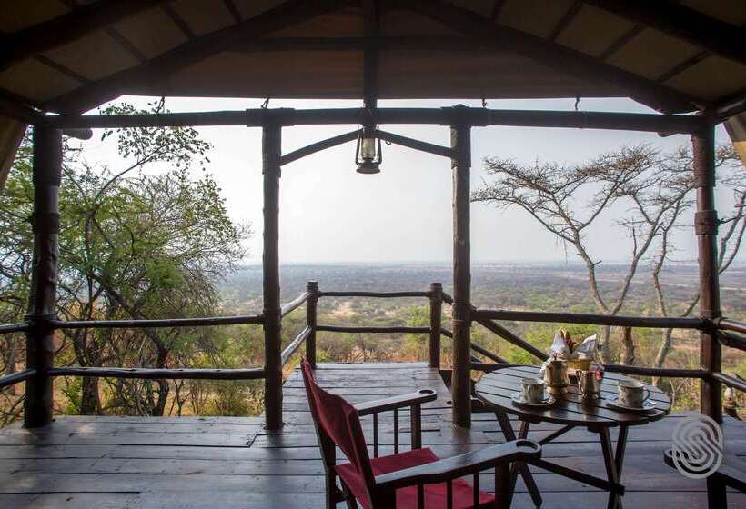 בית מלון כפרי Kirawira Serena Camp