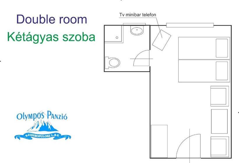 酒店 Olympos Panzió