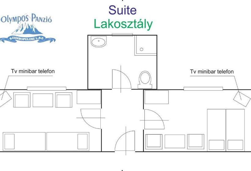 酒店 Olympos Panzió