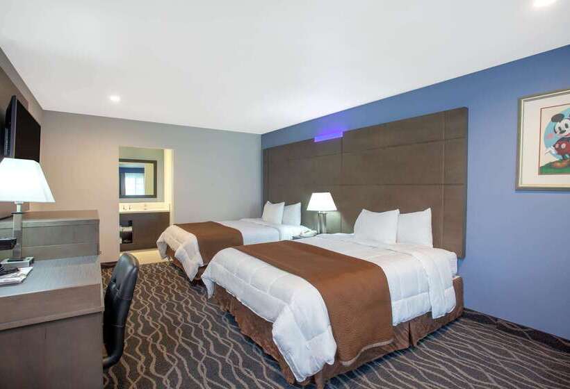 酒店 Travelodge Inn & Suites By Wyndham Anaheim On Disneyland Dr