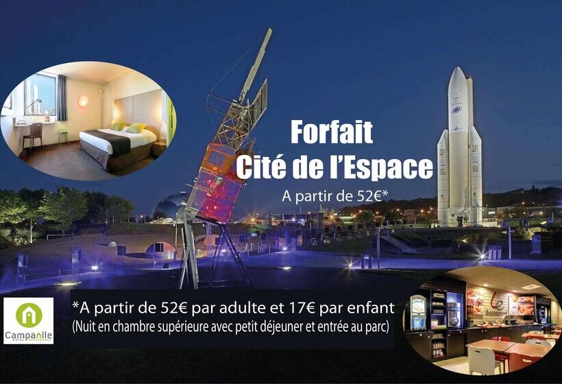 Отель Campanile Toulouse Balma   Cité De L Espace