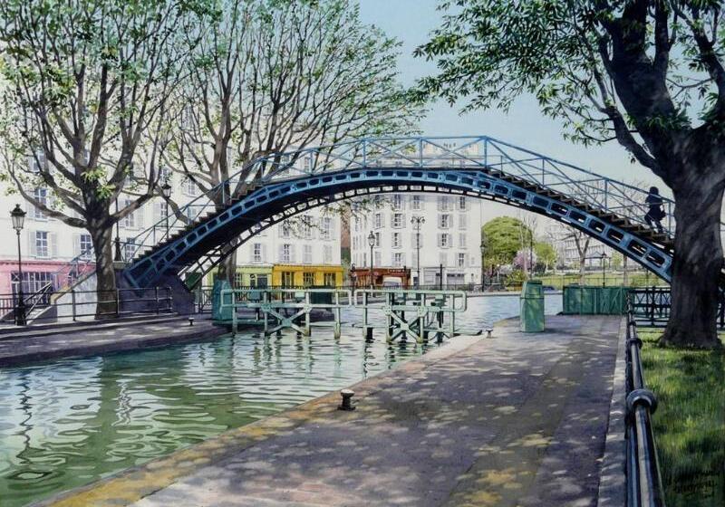 ホテル Kyriad Paris 10   Canal Saint Martin   République