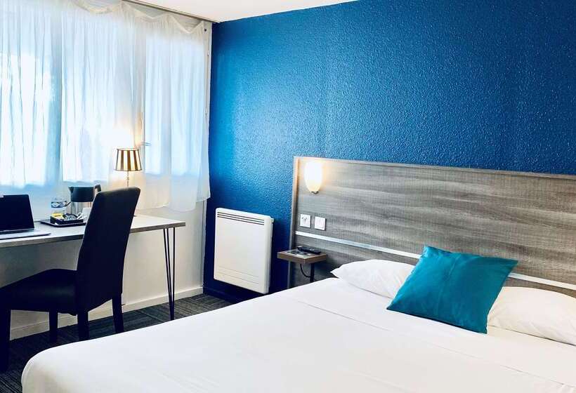 בית מלון כפרי Restaurant Kyriad de Péronne