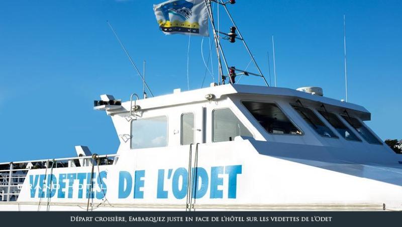 בית מלון כפרי Grand Hôtel Bénodet Abbatiale Riviera Bretonne