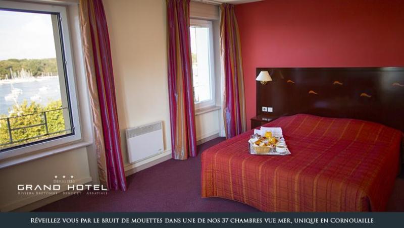 בית מלון כפרי Grand Hôtel Bénodet Abbatiale Riviera Bretonne