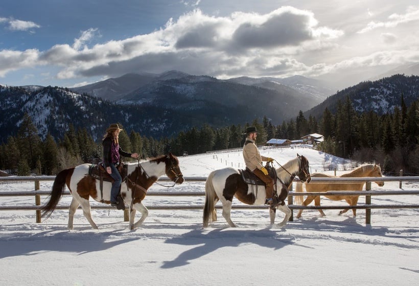 בית מלון כפרי Triple Creek Ranch