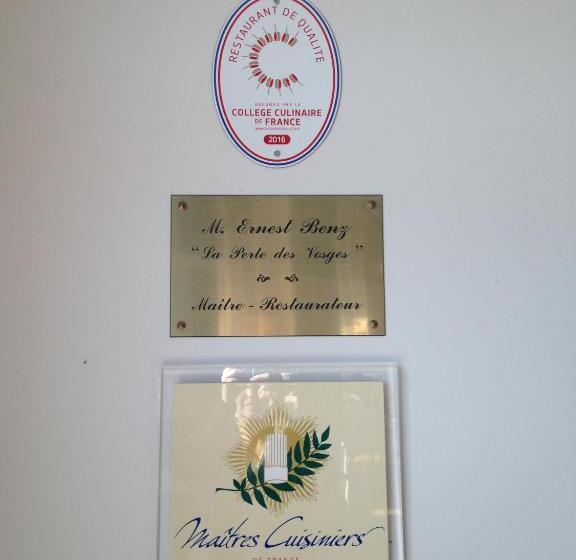 בית מלון כפרי Restaurant Perle Des Vosges