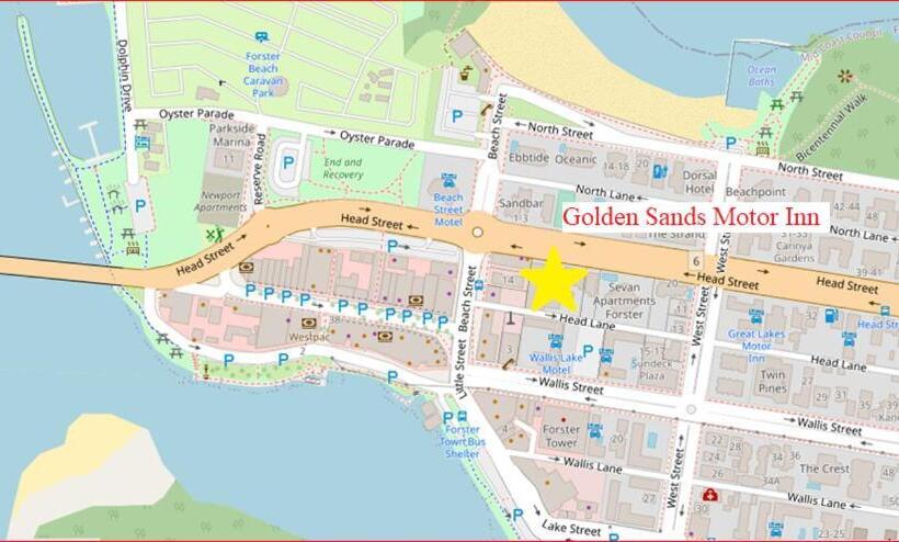 בית מלון כפרי Golden Sands Motor Inn