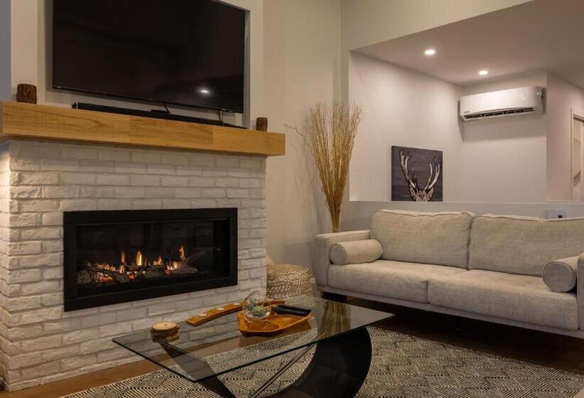 ホテル Hebergement Montsteanne Condos